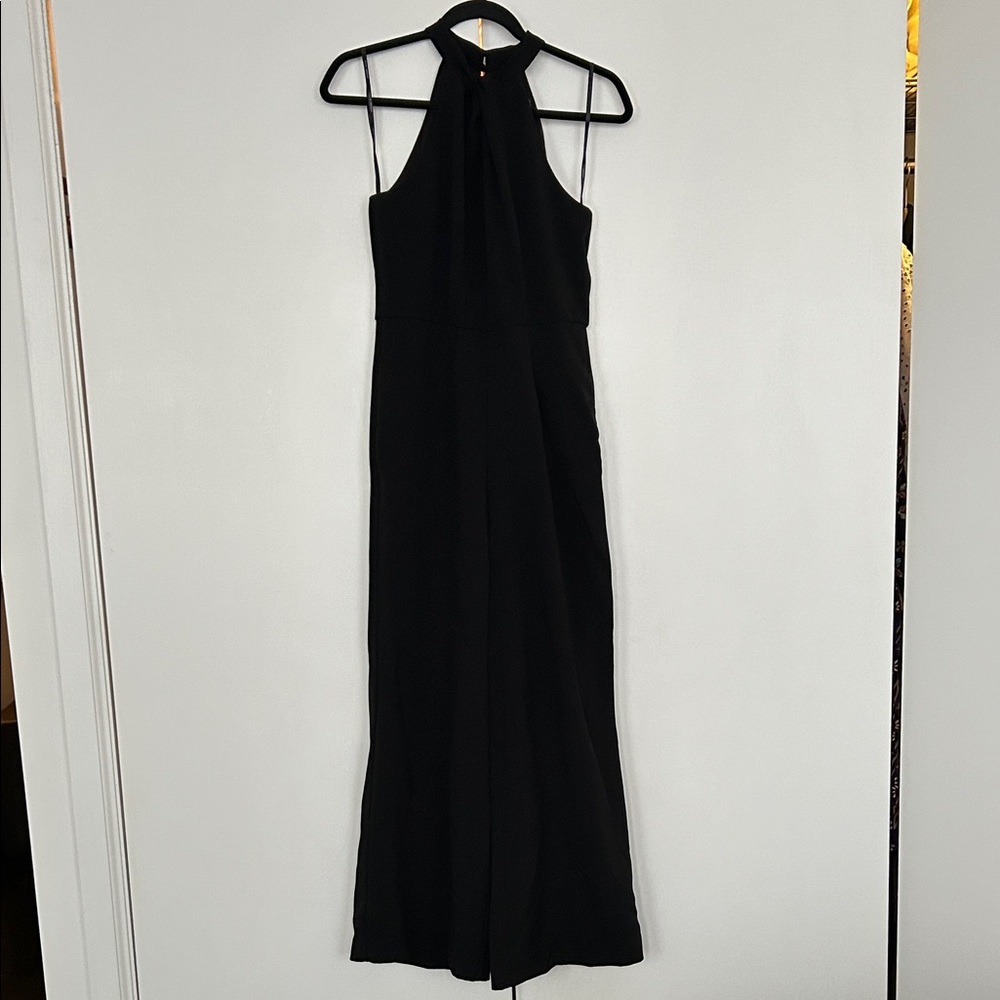 Julia Jordan Black Halter Jumpsuit
